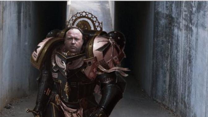 Is this Knight of the Golden Throne the only thing between us and inter-dimensional space lizards?