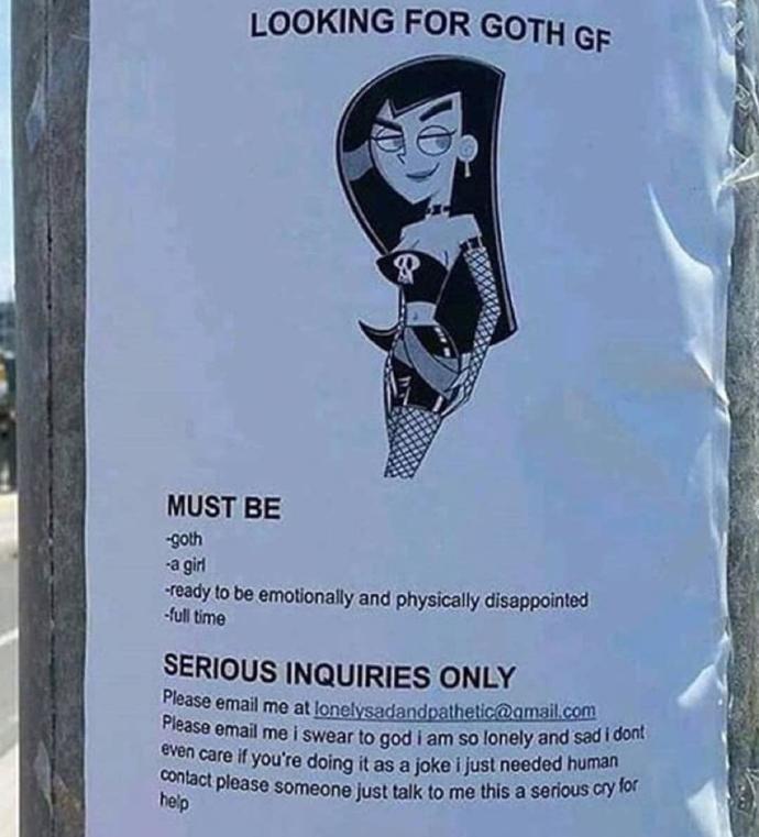 Do you want a big tiddy goth gf?