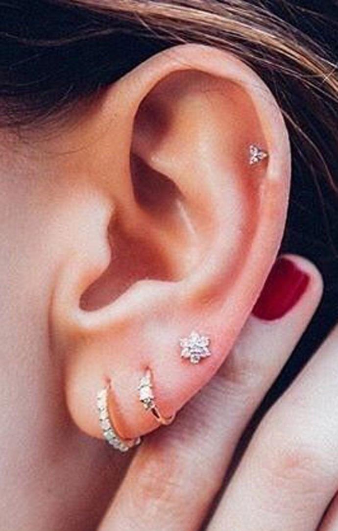Girls with multiple ear piercings. Thoughts?