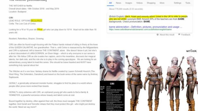 SJW's black washing The Witcher TV show. Do you agree with this?