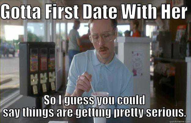 Do you ever get nervous before a first date?