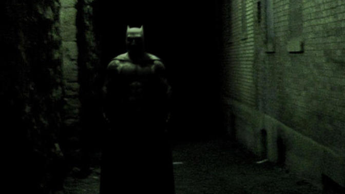 What would you do if you come face to face against Batman in a dark alley?