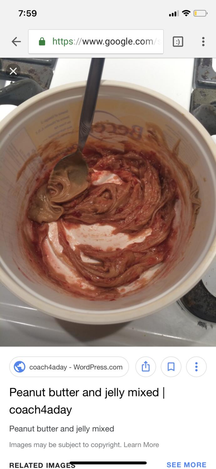 Has anybody ever ate peanut butter & Jelly without bread?