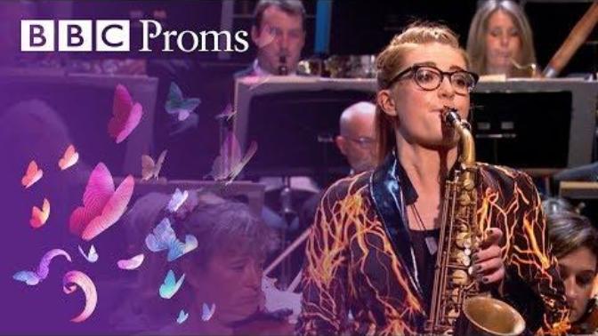 Who watched The Last Night of The Proms? And saw Jess Gillam play her saxaphone?