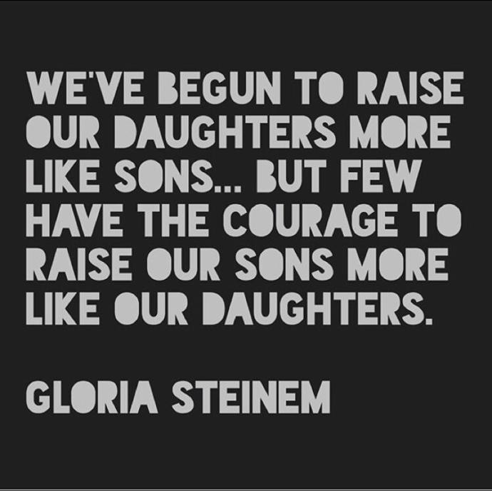 Should we raise our sons like daughters and daughters like sons?