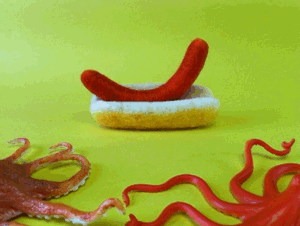 Do YOU enjoy the act of inserting long hot dogs in between buns?