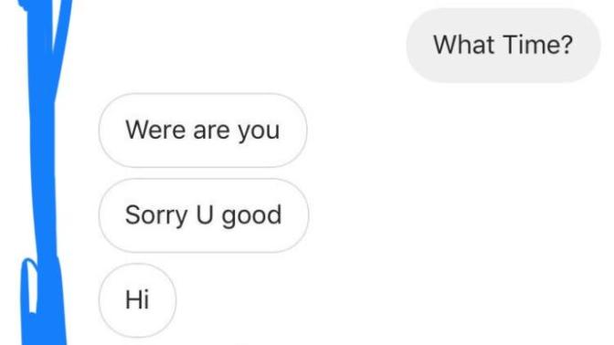 Do these convo look sexual and how do u think he’ll behave with me when I meet him?