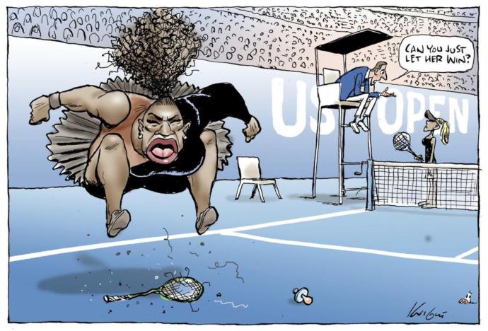 Did Serena Williams show a lack of sportsmanship and class by her behaviour in the US Open and later claiming sexism?