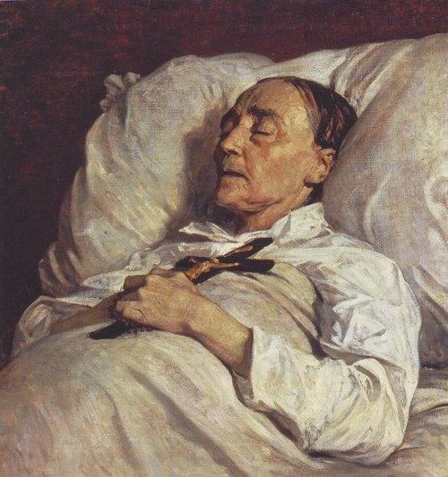 Would You Be Fine With A Death Bed Photo/Painting Of You?