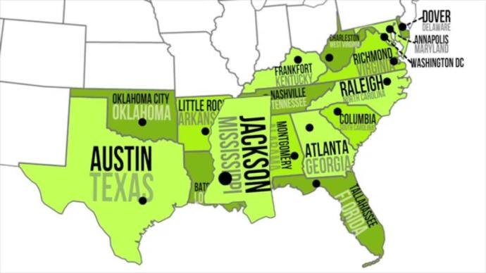 If you could only visit/travel to/live in one of these 4 sections of the USA for the rest of your life?