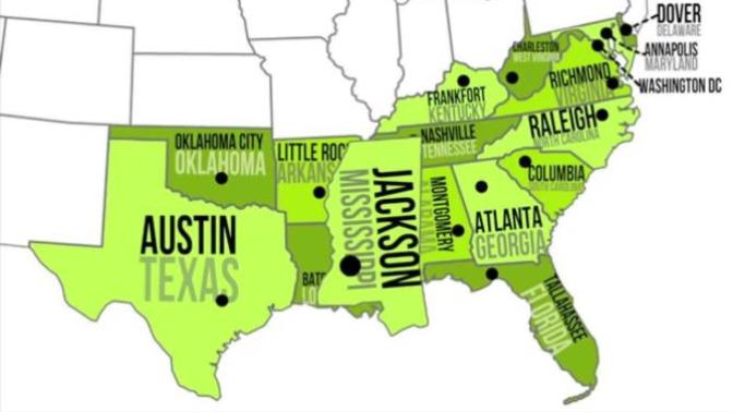 If you could only visit/travel to/live in one of these 4 sections of the USA for the rest of your life?