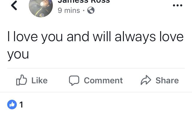 Me and my boyfriend had a little fight and instead of telling me these things in person he put it on Facebook? We live together?