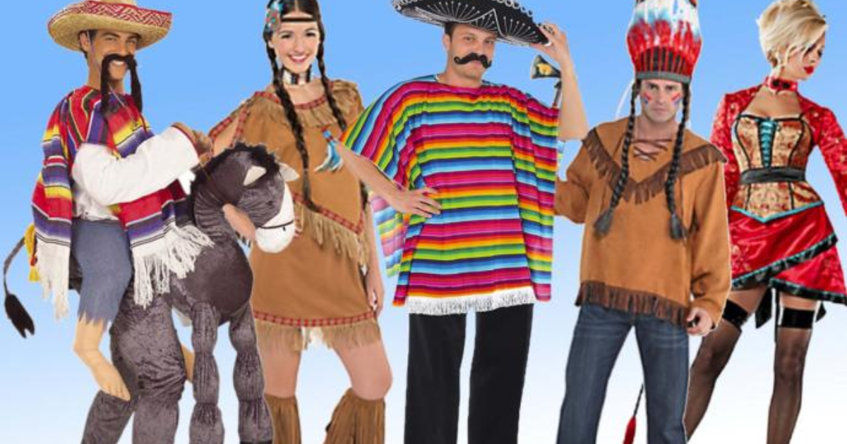 “My culture is not your costume." Are these Halloween costumes cultural