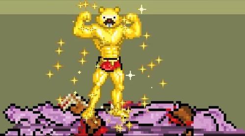 An Animated Dupiction of gay Jesus