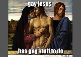 Artists Dupicshion of Gay Jesus