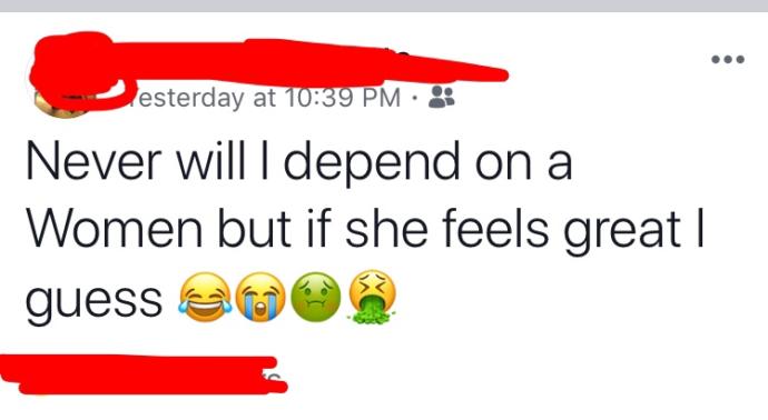 What does this post mean?