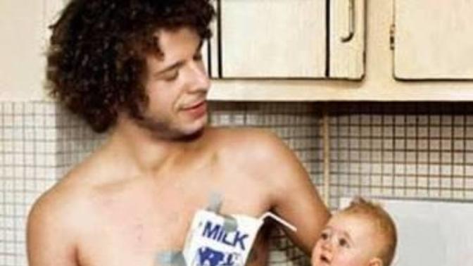 How would men feel if the baby was suckling?