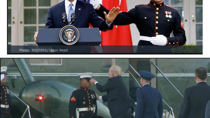 Obama vs. Trump In Two Pictures: If One Picture Is Worth A Thousand Words, Are Two Pictures Worth Two Thousand Words?