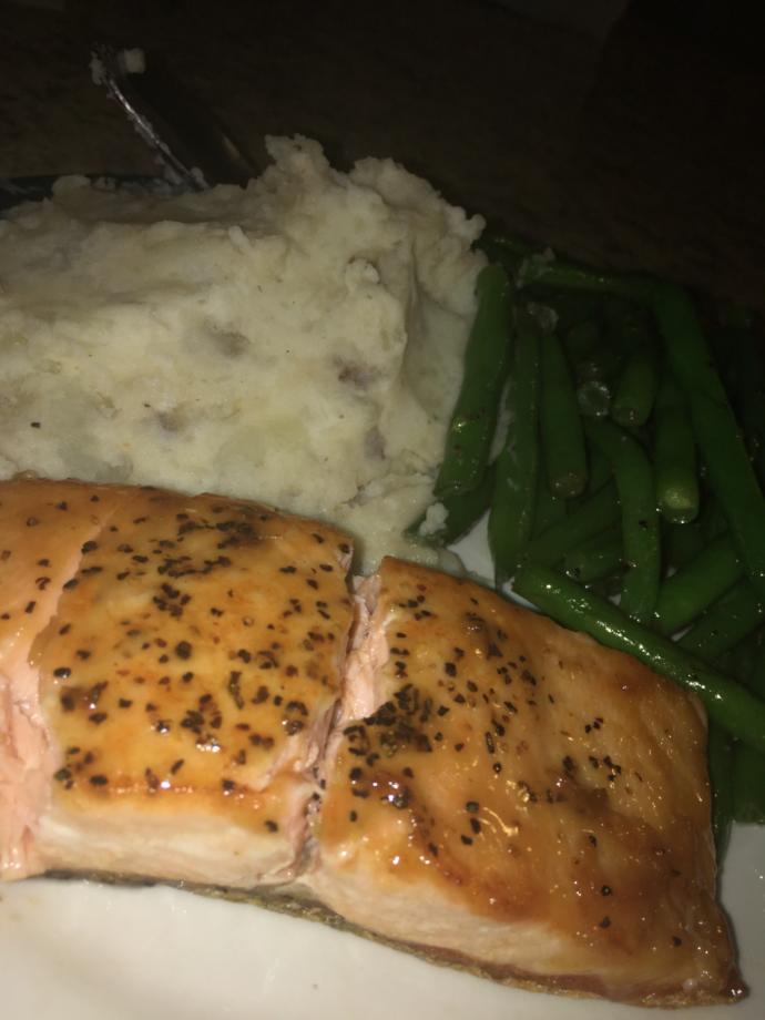 Would you try my salmon?