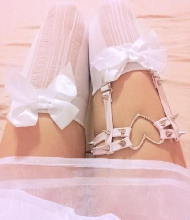 How many of you guys think these leg hearts are sexy?