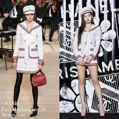 who wore this sailor inspired ensemble better?