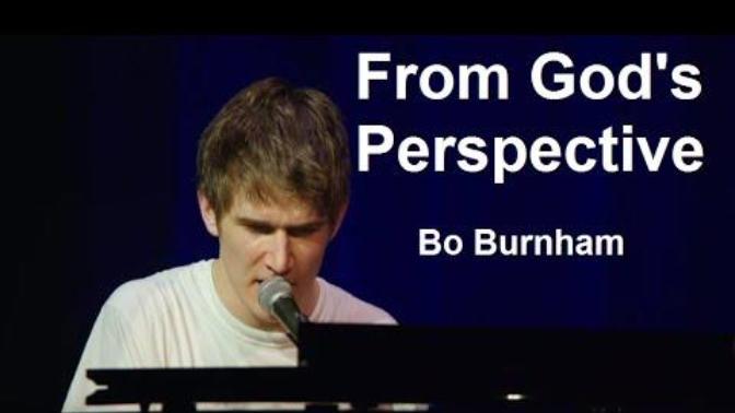 What do you think of "From God's perspective"?
