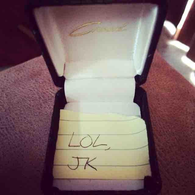 Girls, if your long term boyfriend fake proposed to you all for views for a