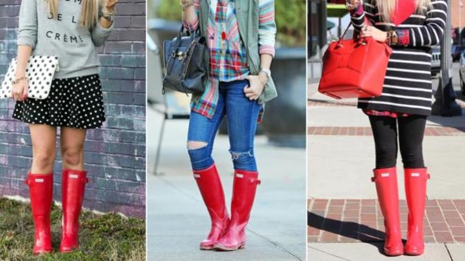 Do you think the hunter boots fashion trend is cute?