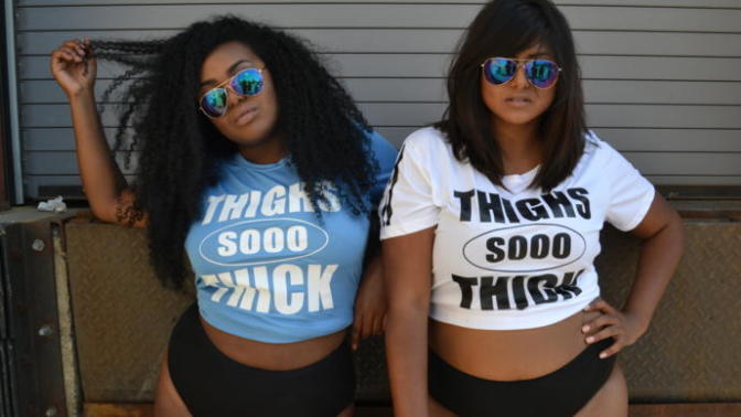 How to feel good about my thick thighs?
