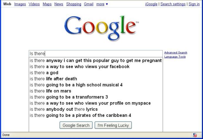 Is the Google search engine a big steaming pile of shit?