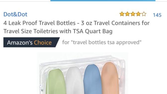 Does anyone know if TSA allows little bottle to go through if I mark them and label it?