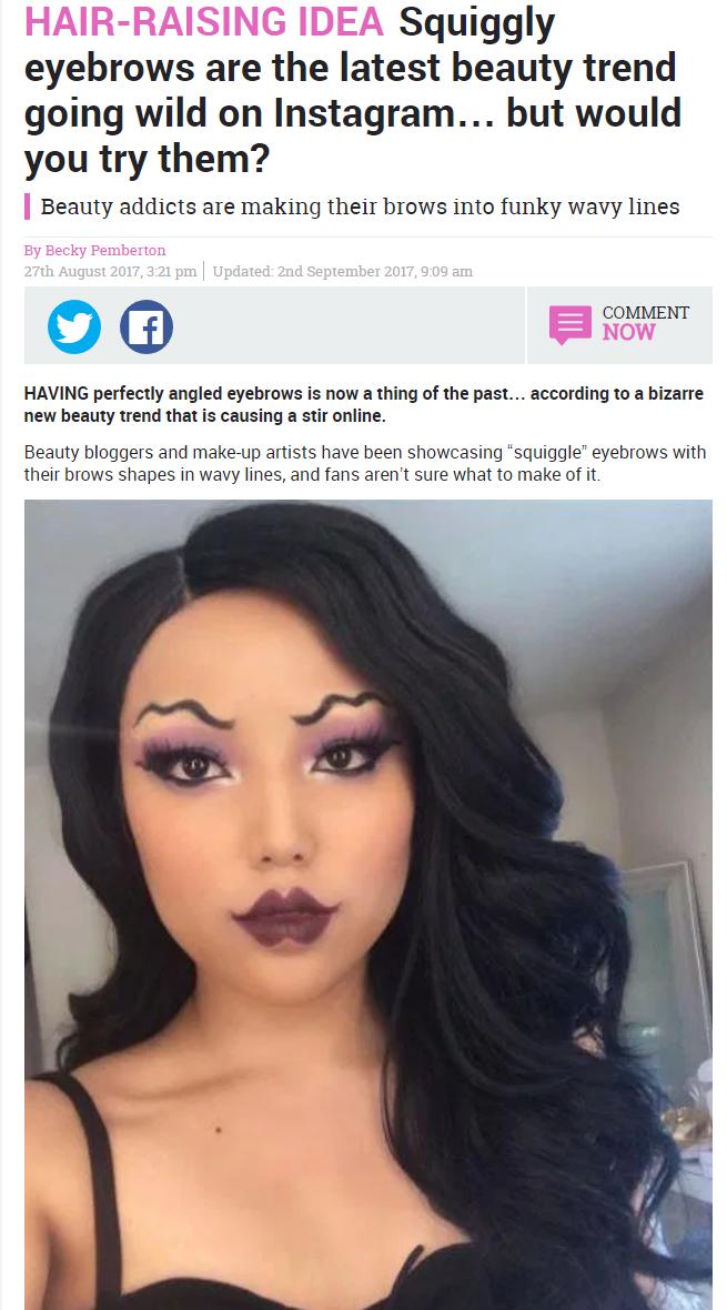 Do you prefer thin or thick eyebrows?
