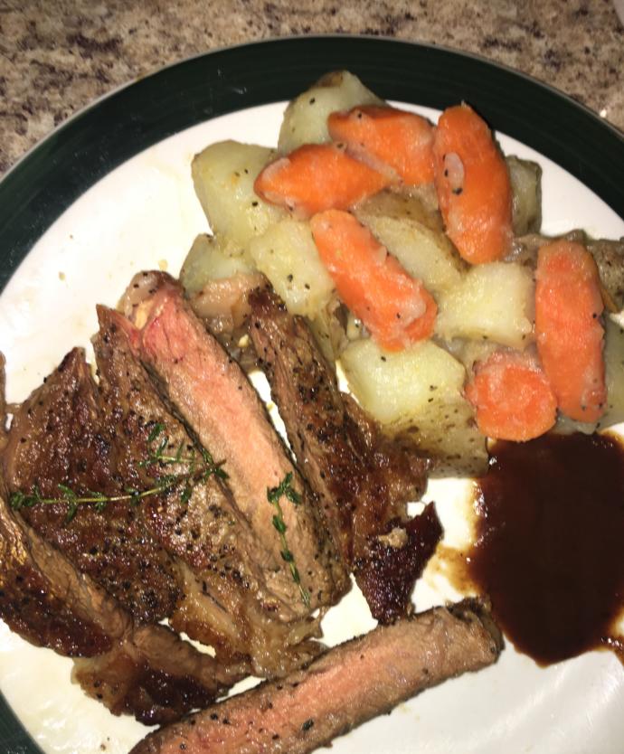 How is my Saturday night steak dinner?