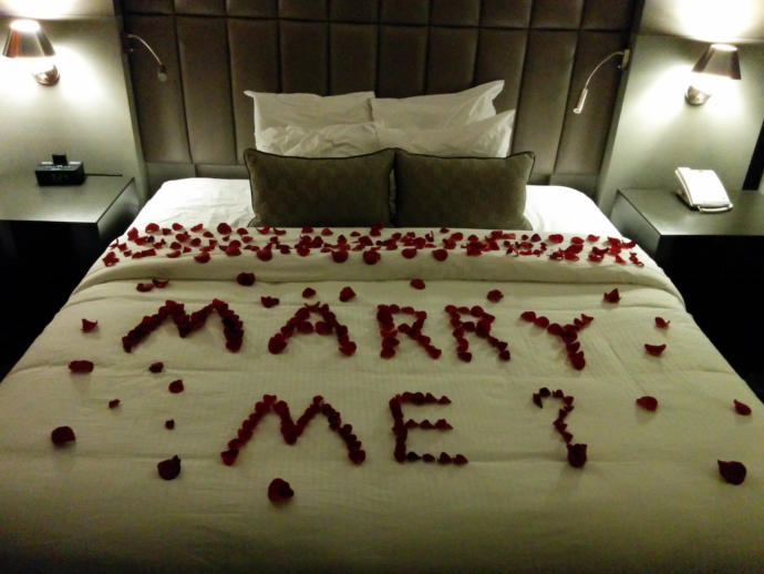 Ladies, would you want your man to propose to you in public or private?