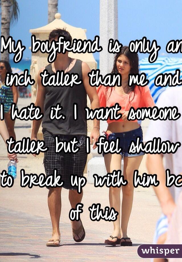 Do you mind if your girlfriend is taller than you when she wears heels? 