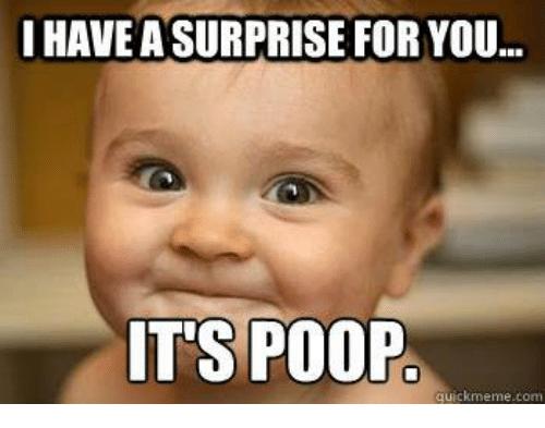 How can I prevent my mom from finding out that I poop?