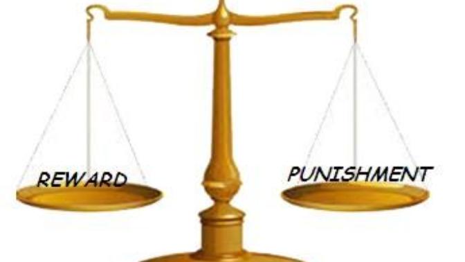 Do you agree with your government system of punishment for bad behavior and reward for good one?