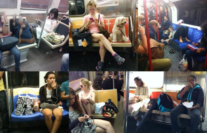 Manspreading, how to deal with it?