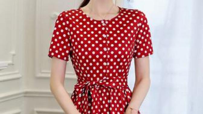 What do you think of the polka dots print?
