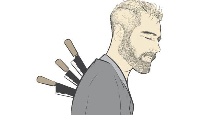 Have you ever been back stabbed by friend? and what did you do about it?