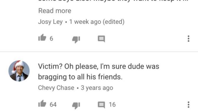 How come Male Rape victims are treated so harshly?