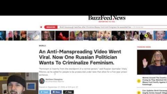 Russian Lawmaker wants to label feminism as hate speech, what are your thoughts?