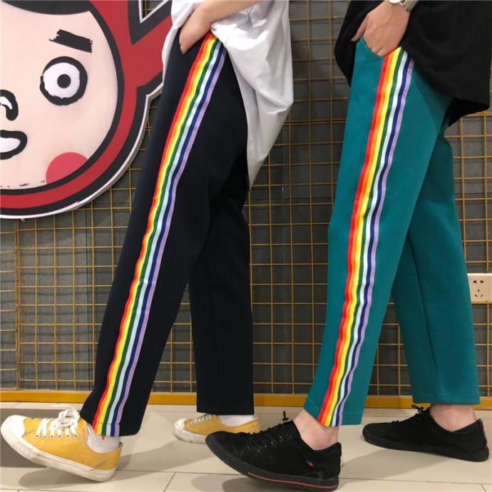 Would you assume that someone wearing rainbow print/design was gay?