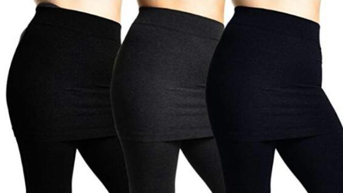 Do any of you wear a skirt over leggings/tights? I've always wanted to but don't know if I am too big for it?