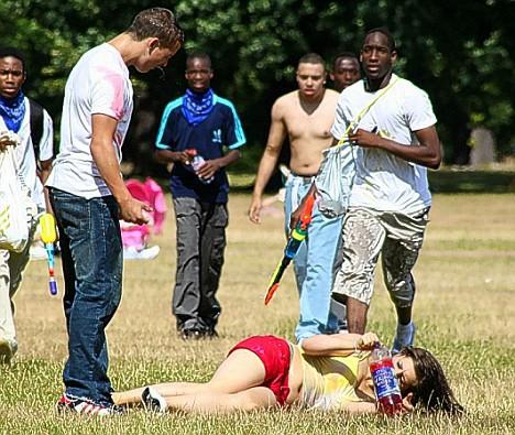 Why do girls think it's okay to kick a man between the legs, but it's not ok to punch a girl?