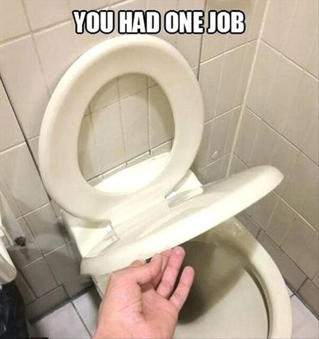 Meaning of Life Question: When not in use, should the Toilet Seat be left Up or Down?