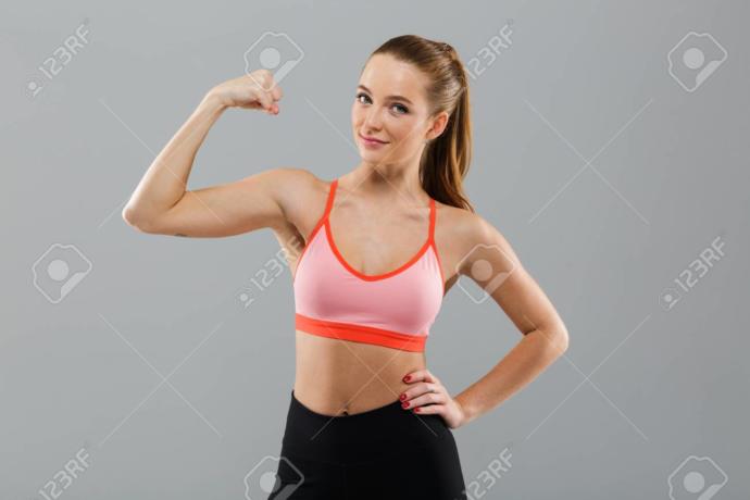 Nobody would call a girl self obsessed if she uploaded a picture like this after hitting the gym