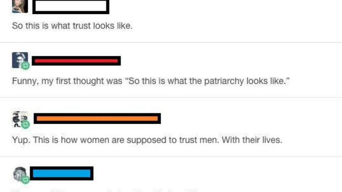 Do you agree with this analogy for gender equality debates?