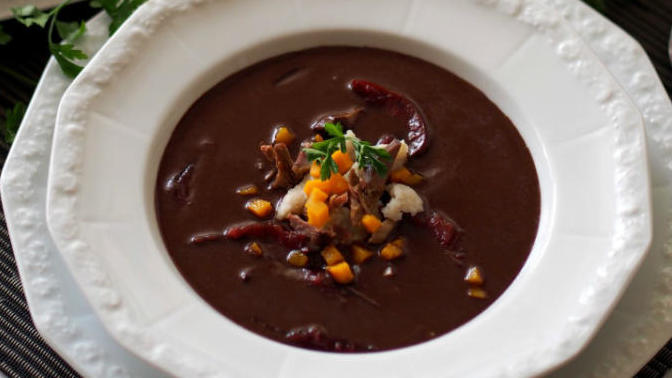 What "unusual" food is served in your country and nowhere else?