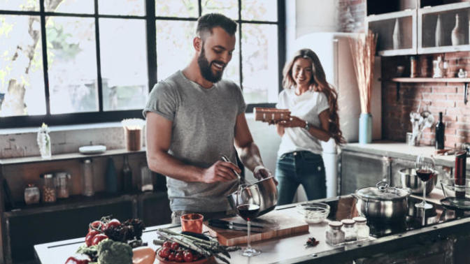 Do you like cooking together?